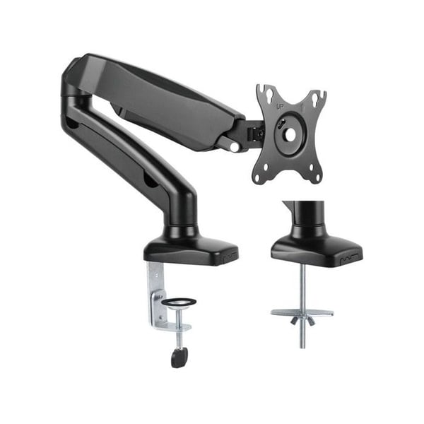 Justerbar arm för LCD-skärm - Napofix - 13"-27" - Skrivbordsmontering