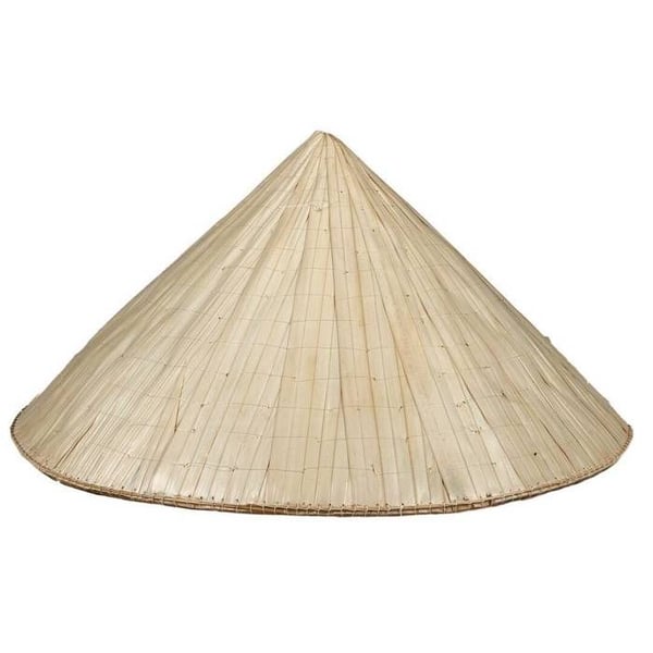 Vietnamese Halmhatt - Okänd Märke - Gul