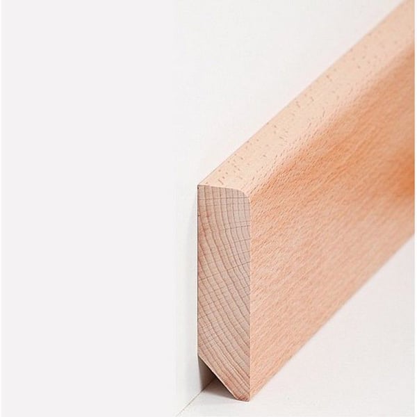 PROVISTON Massiv träsockel 20 x 80 x falllängder upp till ca. 2400 mm Bok massivt trä 24 meter | 10 stycken PROVISTON Massiv träsockel 20 x 80 x falllängder upp till ca. 2400 mm Bok massivt trä 24 meter | 10 stycken