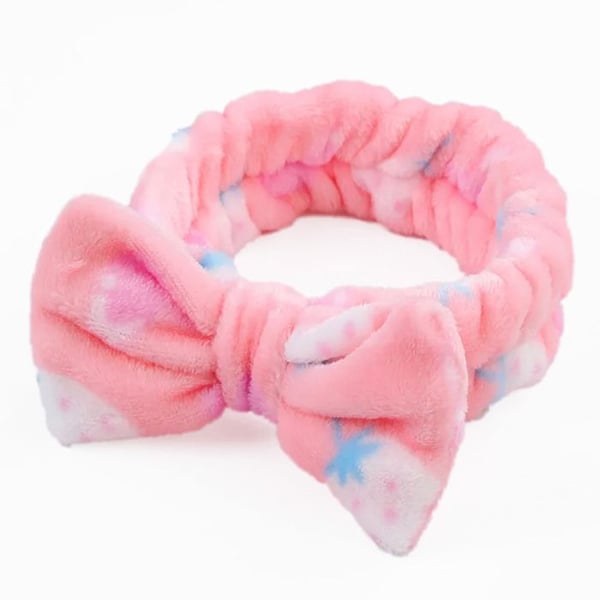 Bandeau Spa - AVIZAR - Tryckt Jordgubbar - Fleece - Halkfri - Tvättbar
