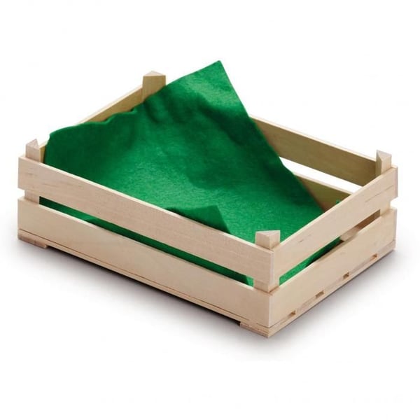 Träleksak - ERZI - Fruktkorg - 17x12.4x6cm - Ergonomisk - Ekologisk