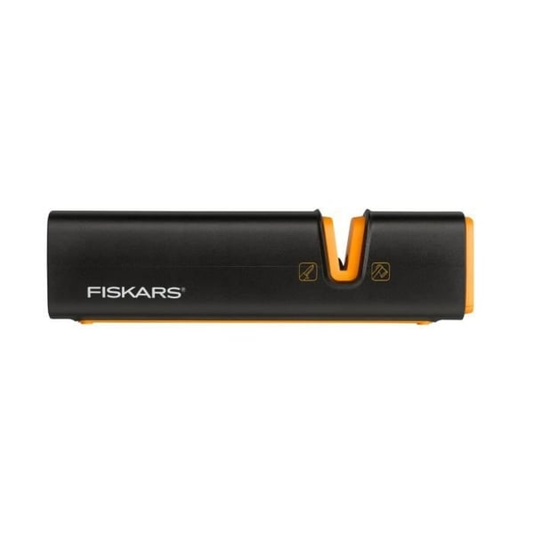Knivsliber - FISKARS - 978700 - Let - Praktisk - Sort og Orange