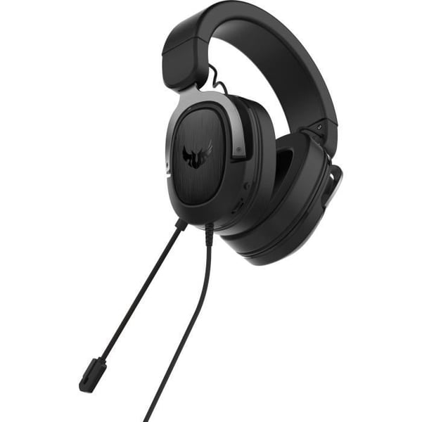 ASUS TUF Gaming H3 Headset | Gun Metal - 7.1 Virtual Surround Sound - Ventilerede ørepuder