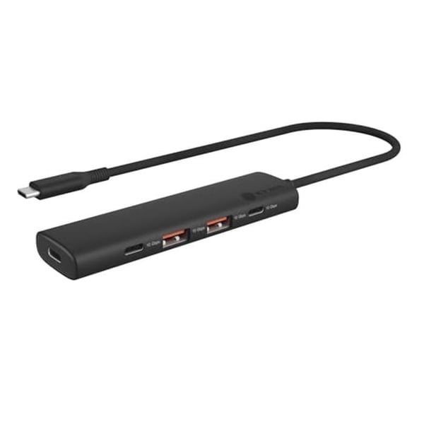 USB 3.0 Hub - ICY BOX - IB-HUB1437-CPD - 4 portar - Kompakt - Universell