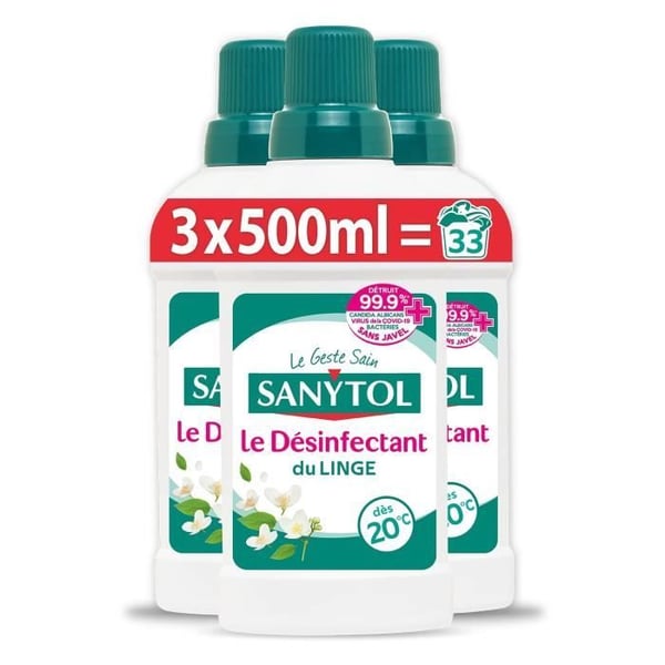 Tvättdesinfektionsmedel 500 ml Sanytol
