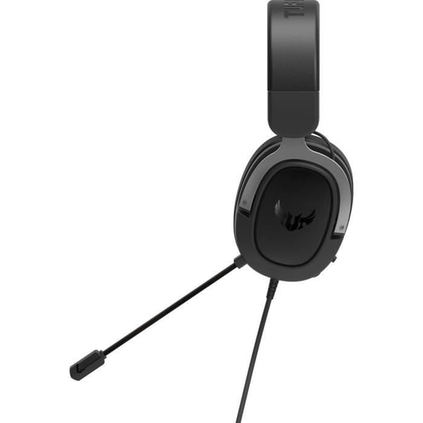 ASUS TUF Gaming H3 Headset | Gun Metal - 7.1 Virtual Surround Sound - Ventilerede ørepuder
