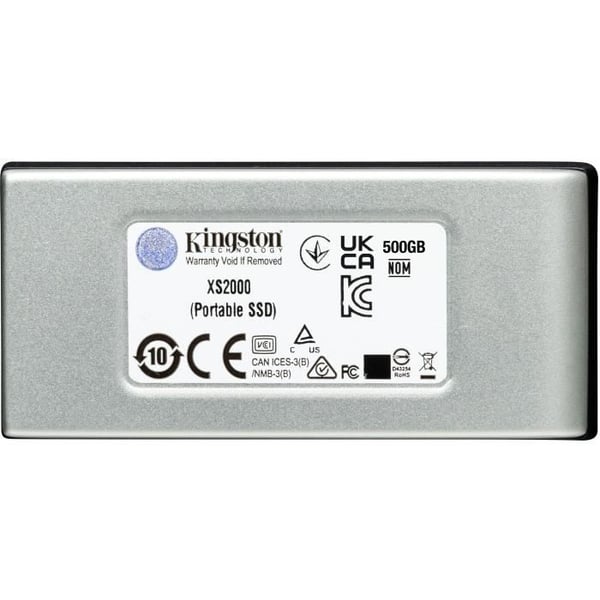 KINGSTON - XS2000 - Extern SSD - 500 Go - USB 3.2 Gen 2x2