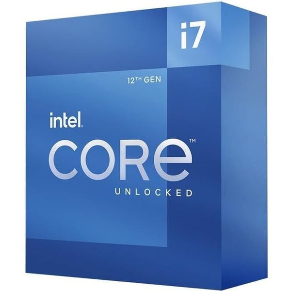 Processor - INTEL - Core i7-12700K - 12 kerner (8P+4E) - Sokkel LGA1700 - 600 Series Chipset - TDP 125W (BX8071512700K)