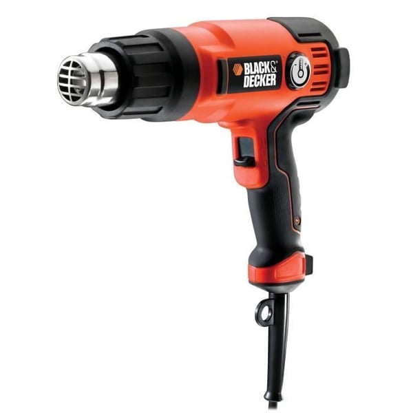 Elverktyg med värme - BLACK+DECKER - KX2200K-QS - 2200W - 645°C max - 2 luftflöden