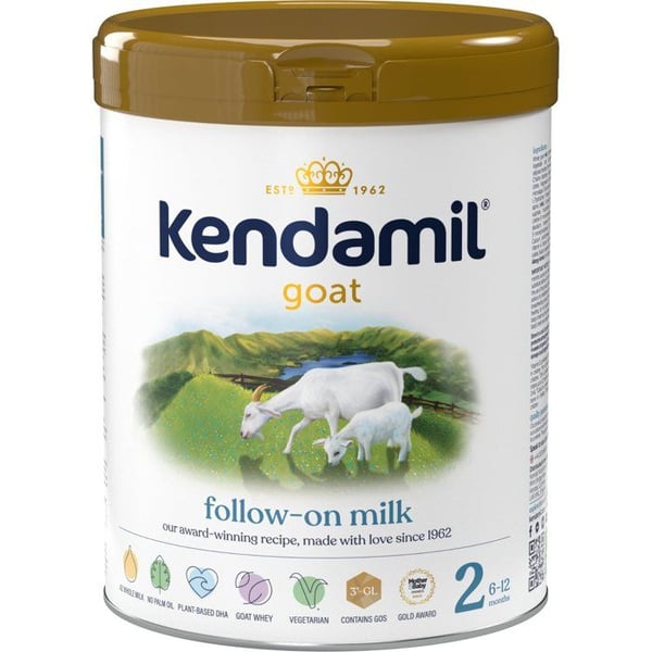 Kendamil Fortsättningsmjölk från get 2 DHA (800 g)