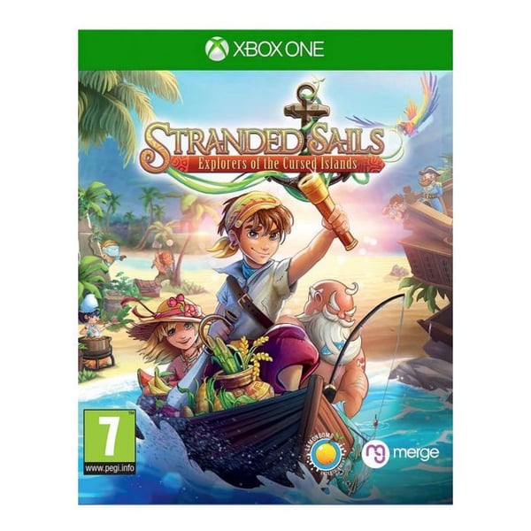 E-bok barn - interaktiv bok barn Mergegames - MER4021 - Stranded Sails