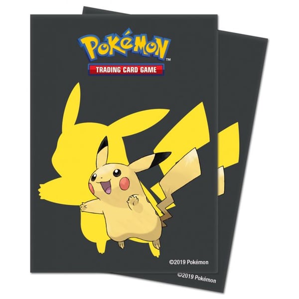 Pikachu 2019 kortfodral - ULTRA PRO - 65 delar - Pokemon XY - Gul - Barn