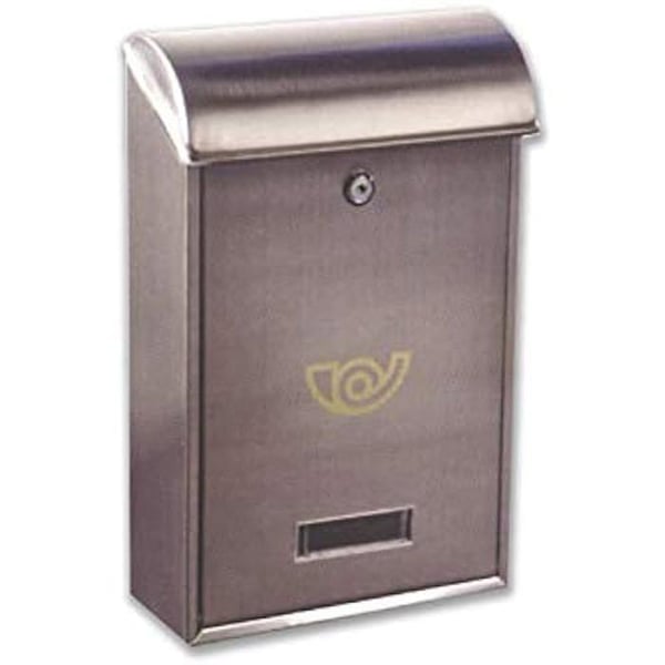 Postkasse - ALUBOX - 49168 - Metal - Enkeltsidet - Individuel