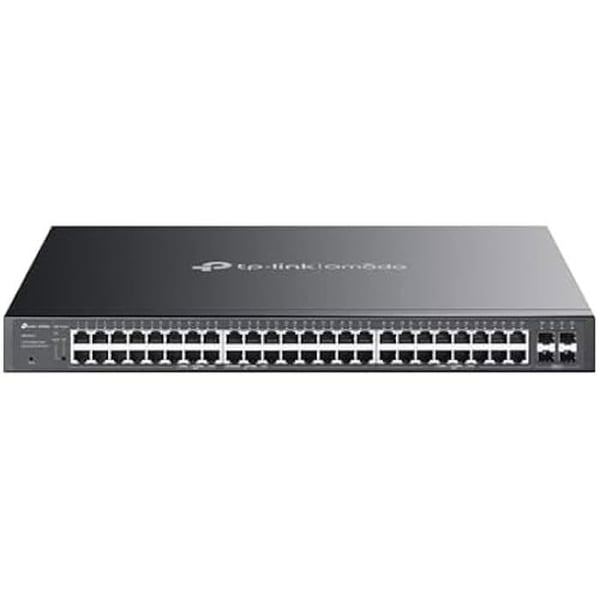 Switch TP-Link Omada Jetstream SG2452LP - 52 portar - PoE - Fjärrhantering - Rackbar - Metall