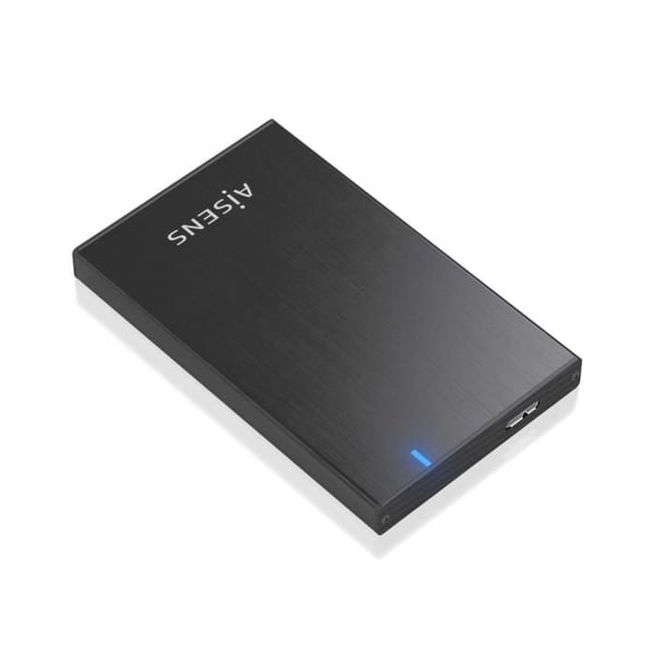 AISENS 2.5 9.5MM SATA TILL USB 3.0-USB3.1 GEN1 SVART