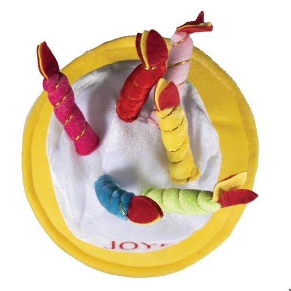 Velourhatt Vuxen glad födelsedagstårta - PTIT CLOWN - Accessoarer - Inomhus