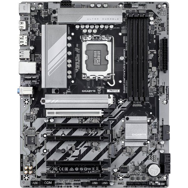 Moderkort - GIGABYTE - B860 DS3H - ATX-format - Intel B860-chipset - DDR5