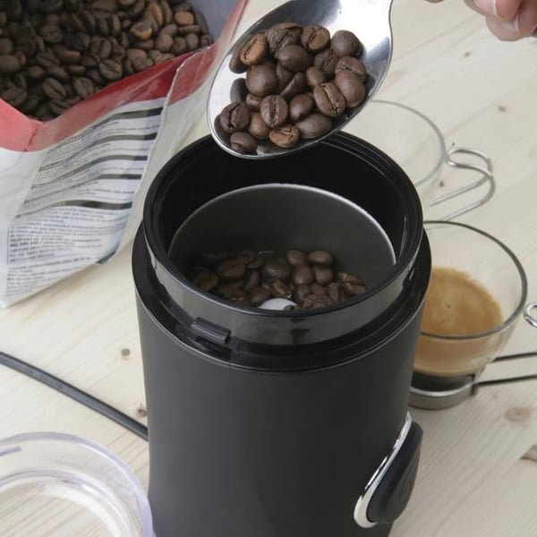 Kaffekværn - BLACK+DECKER - BXCG150E - 150W - 50g tank - Rustfrit stål