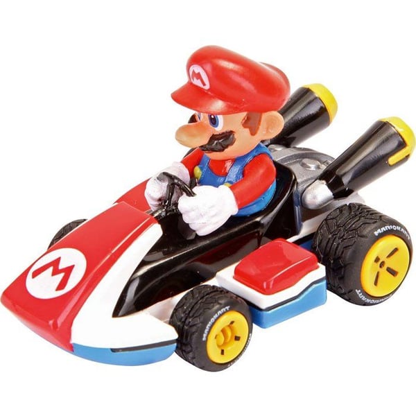3-pack med friktionsbilar - CARRERA Pull & Speed - Mario Kart™ - Skala 1:43 - Från 3 år