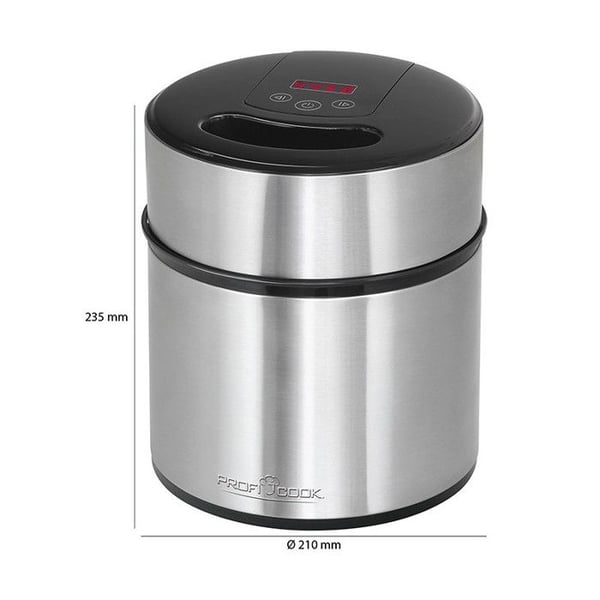 ProfiCook Sorbetinvalmistaja PC-ICM 1140 1800 ml 12 W