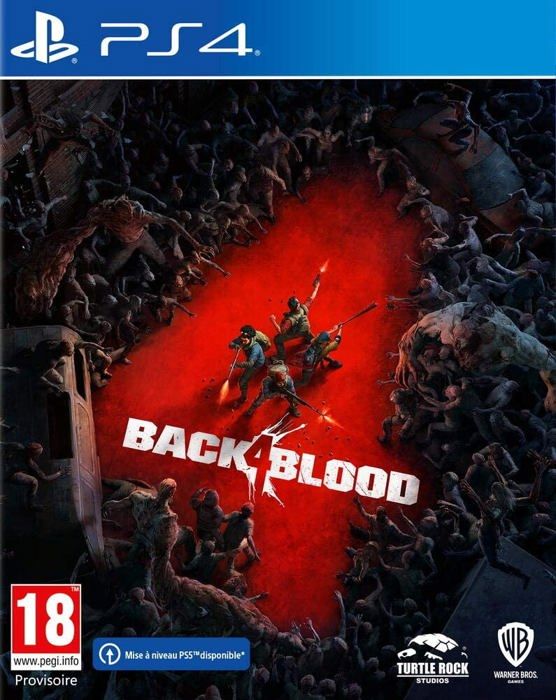 Spel PS4 - Back 4 Blood - Importversion - Spelbart på Franska - Skjutspel - FPS