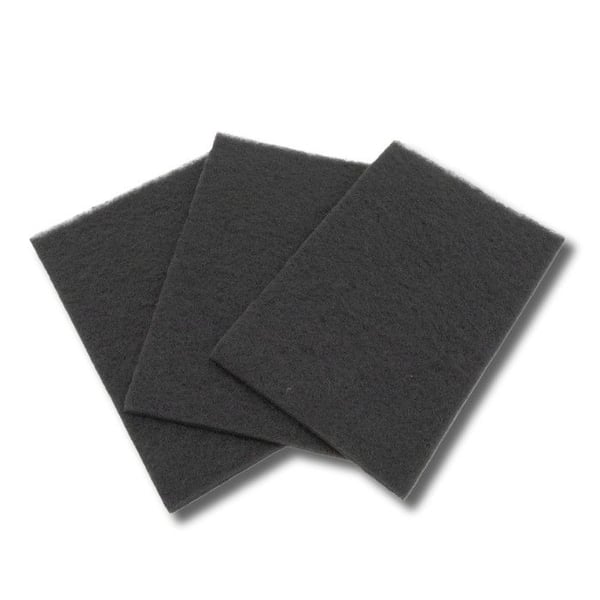 SOS Accessoire Set med 3 kolfilter + fästen AK550AE1 för Fläkt - 71X0729, AS0062460 DIETRICH