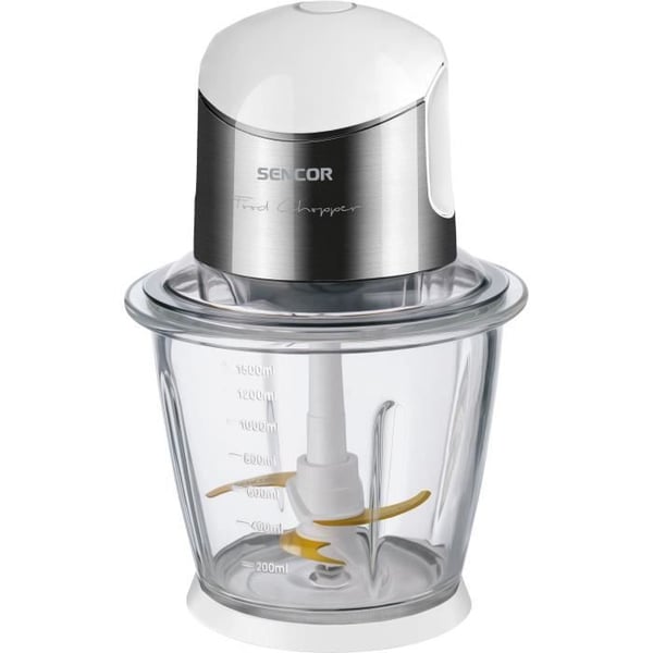 Hackare - SENCOR - SCB 6150SS-EUE3 - Skål 1500 ml - 800 W - Silver