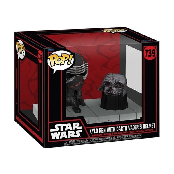 Figur - FUNKO - Pop Deluxe N° 739 - Kylo Ren - Star Wars - Exklusiv modell