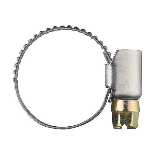 2 st stålslangklämmor Bredd 9 millimeter Åtdragningsdiameter 10-16 mm AROZ