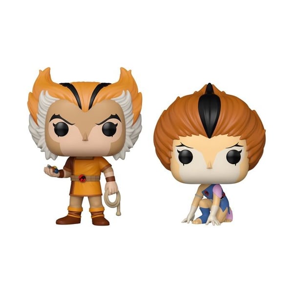 Figurer - FUNKO_POP - Wilykit och Wilykat - 2-Pack - Licens Thundercats - Blandat - Från 3 år