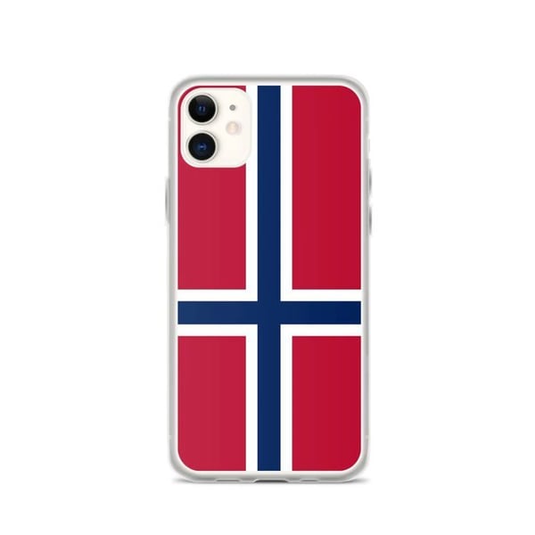 Svalbard och Jan Mayens officiella flaggtelefonfodral - iPhone 11