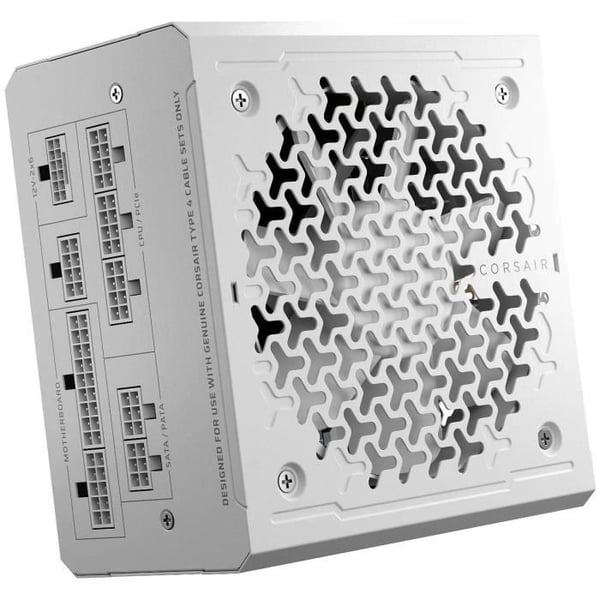 Strömförsörjning PC - CORSAIR - CP-9020294-EU - RMe White Series RM1000e Vit