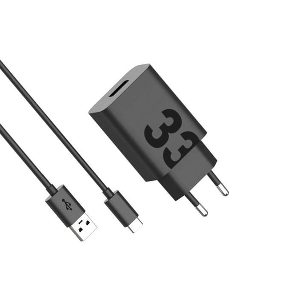 Laddare - Motorola - TurboPower 33 - USB-C 33W - Snabbladdning - Röd