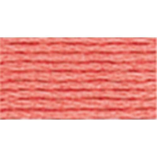 Broderigarn perlé - DMC - 116 - 8-352 - Ljus korall - Storlek 8 - 100% lång bomull