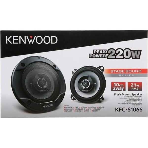 KENWOOD 2-tie kaiuttimet - KFC-S1066