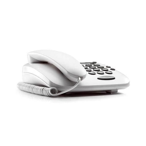 Telefon - MOTOROLA - CT1 - Vit - Enkel och intuitiv - Prisvärd