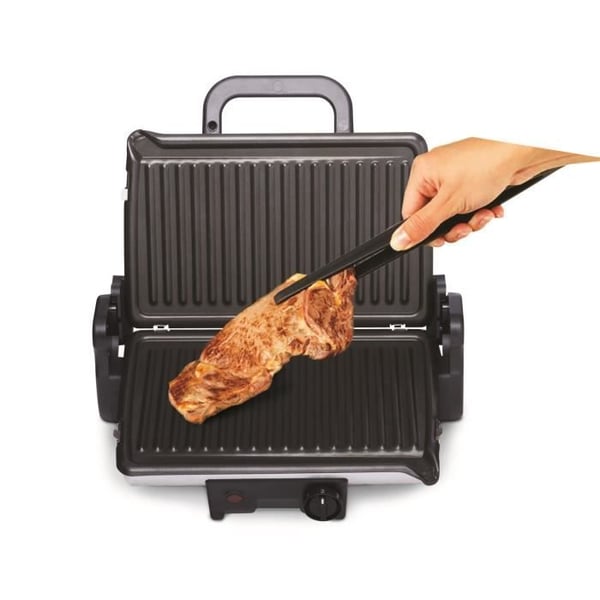 TEFAL Minute Meat Panini Grill - Effekt 1600 W - Non-stick tallrikar - Praktisk vertikal förvaring