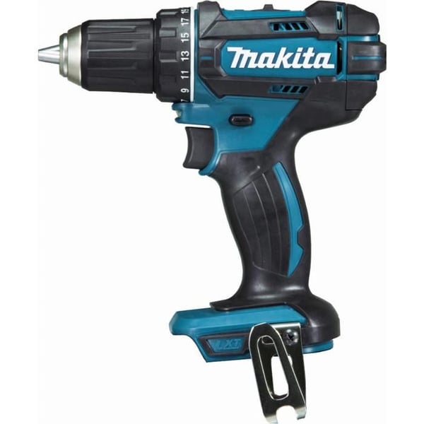 18V skruvmejselborr (utan batteri eller laddare) i kartong - MAKITA - DDF482Z