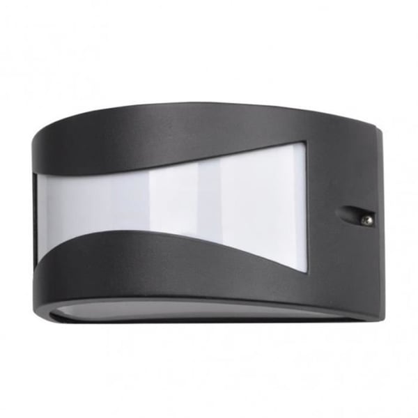 Utomhusapplikation - HADAR - Svart Aluminium - IP44 - 13x25x12 cm