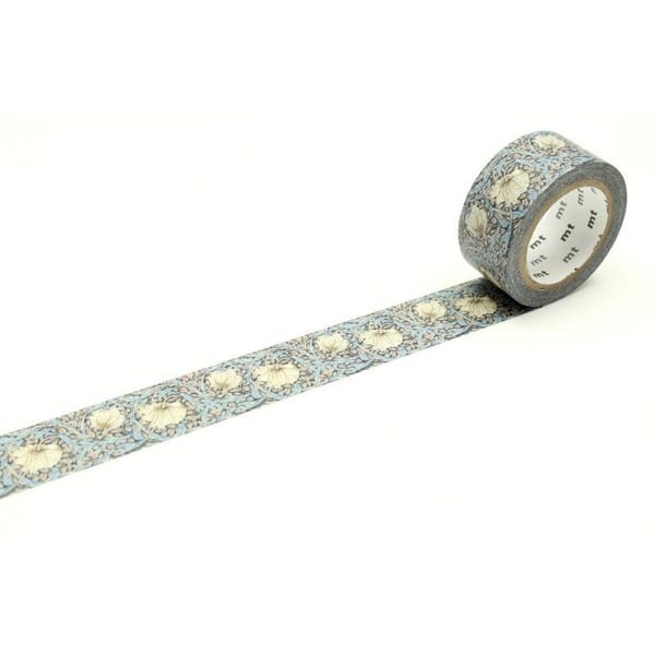 Maskeringstejp - Maskeringstejp MT WILLIAM MORRIS Mouron / Pimpernel 2cm x 7m
