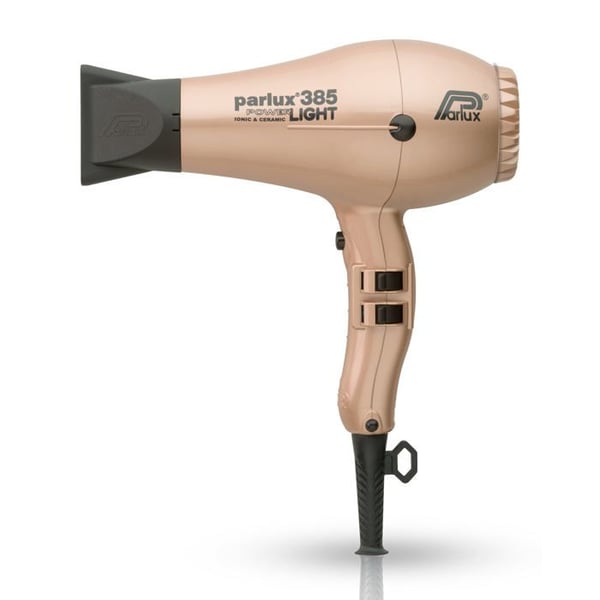 PARLUX Hårtork - 385 Power Light Jonisk och Keramik - Luftflöde 79 m/h - 2150 W - Svart