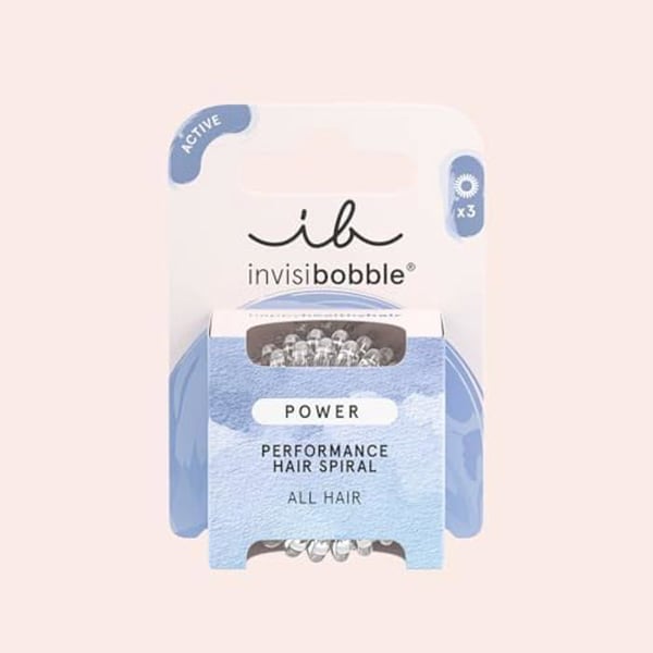 Hårresår - INVISIBOBBLE - Power x3 - Transparent - Extra stark - Spårlös