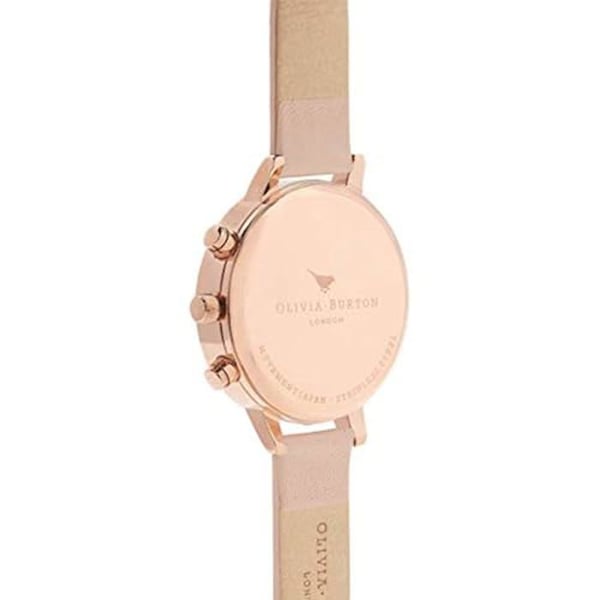 Klocka - OLIVIA BURTON - OB16CG88 - Chrono - Naken persika och roséguld - Dam
