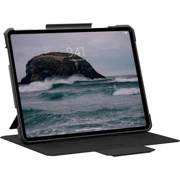 URBAN ARMOR GEAR Metropolis SE Case Apple iPad Air 13 M2 / 2024 Cover med vække/søvn funktion, støtte til Apple Pencil/Lo
