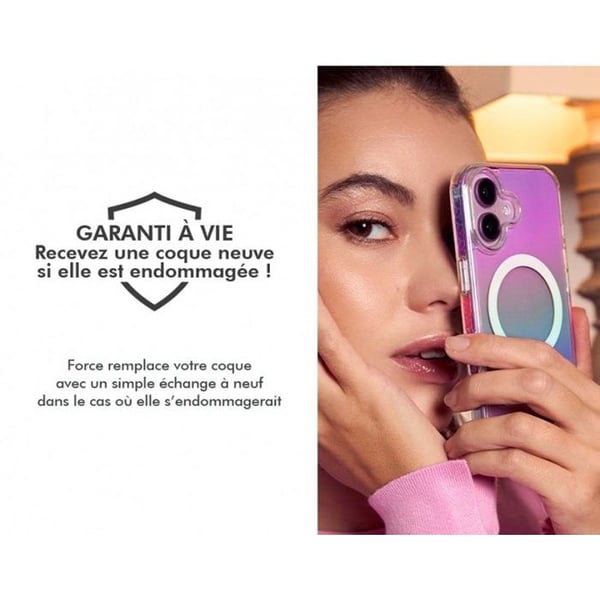 Coque FC Air MagSafe - IPhone17 Pro - Holografisk