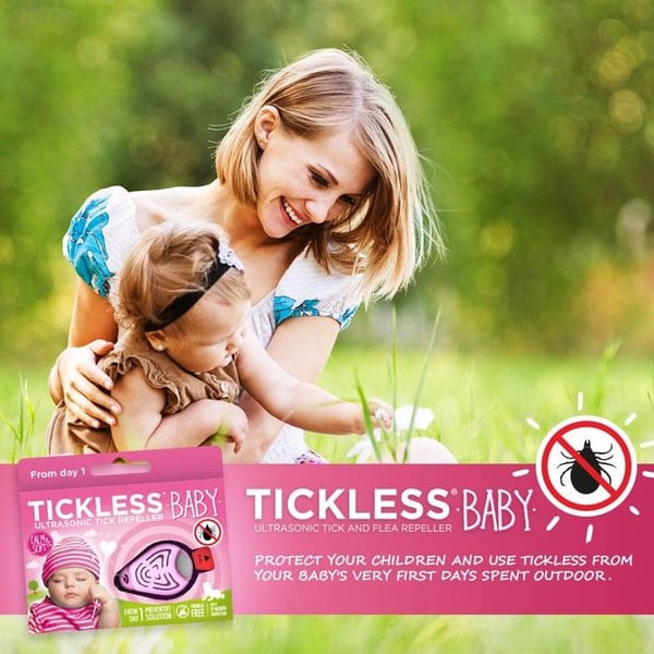 Tickless, repousse tique Baby rosa