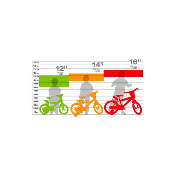Barncykel - Dino Bikes - MTB R88 - 16 tum - Grön - Unisex