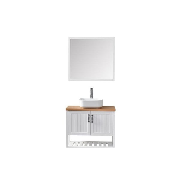 Vitt badrumsset 80 cm