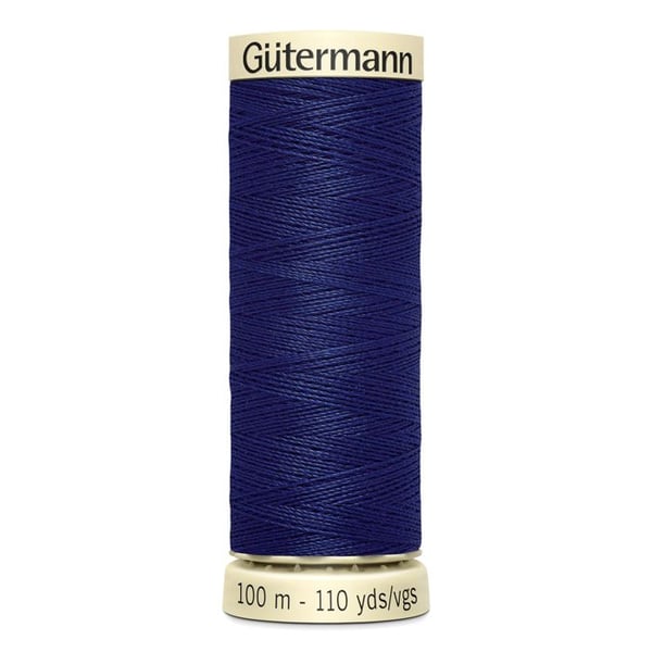 Tråd för sömnad 100% polyester Gutermann 1 Spole - Att 309 - marin