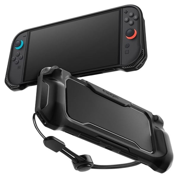 Coque - SPIGEN - Rugged Armor - Nintendo Switch 2 - Mat sort - Blandet beskyttelse